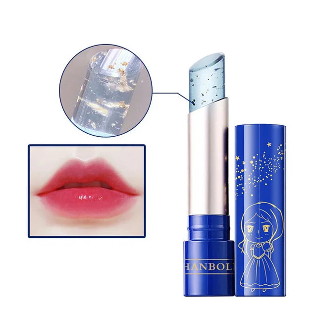 1 Pcs Aloe Vera Magic Lip Balm Color Change Natural Moisture Lipstick Temperature Nutritious Safe Ingredients Care Makeup Lips - Seprincess