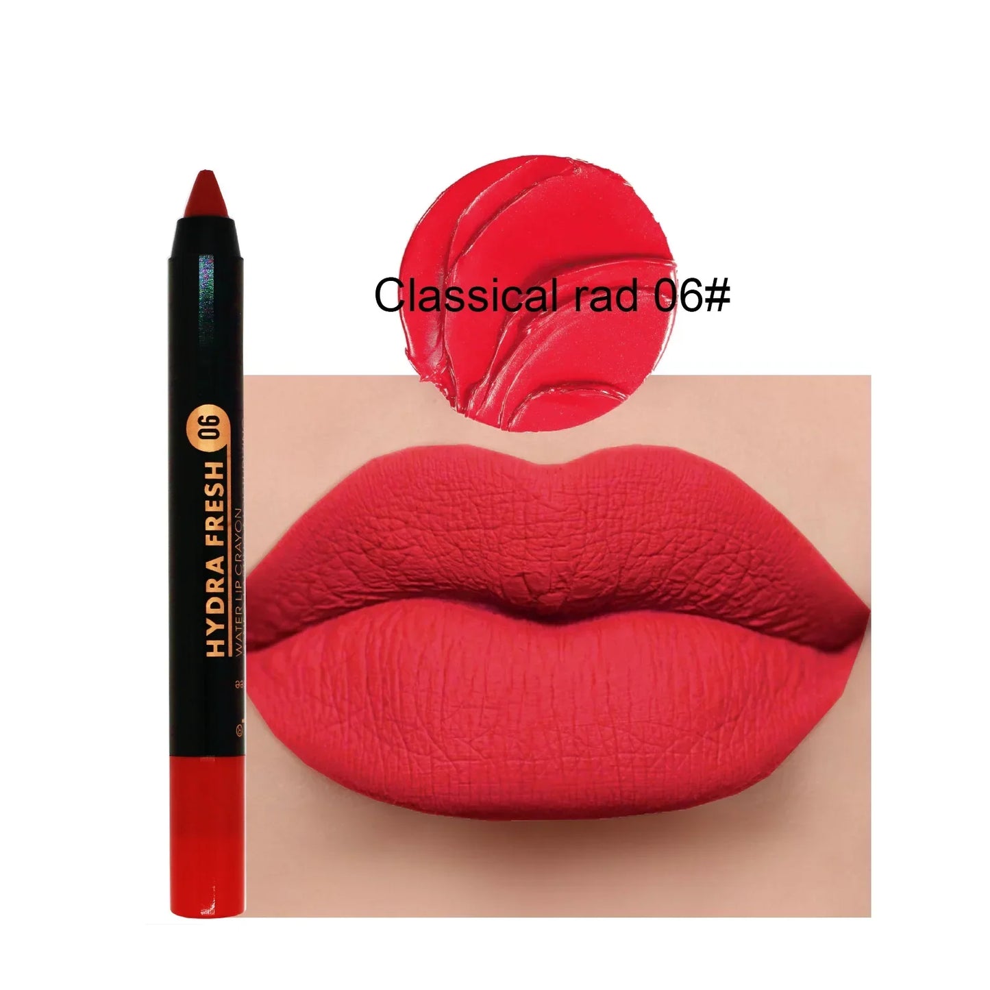 1PC Velvet Matte Lipstick Long Lasting Waterproof Sexy Lipbalm Non-Stick Lip Tint Lip Pencil Makeup Cosmetics for Women