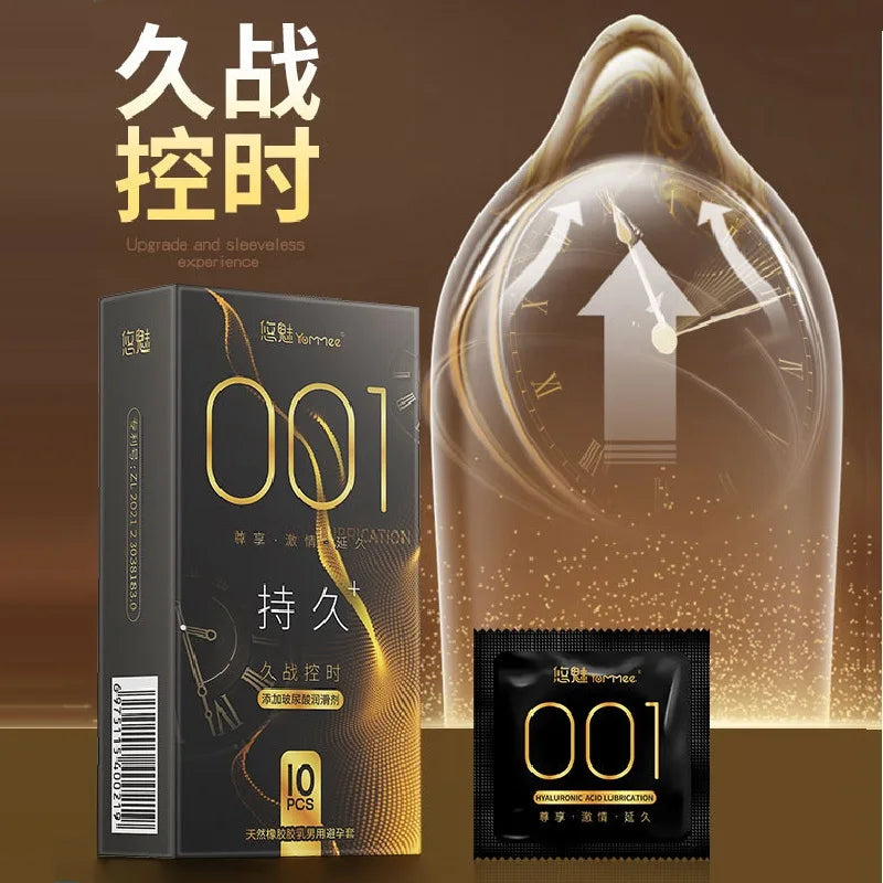 Men Condoms Natural Latex Penis Sleeve Sex Products Vaginal Stimulation Ultra Thin Condoms Safer Contraception