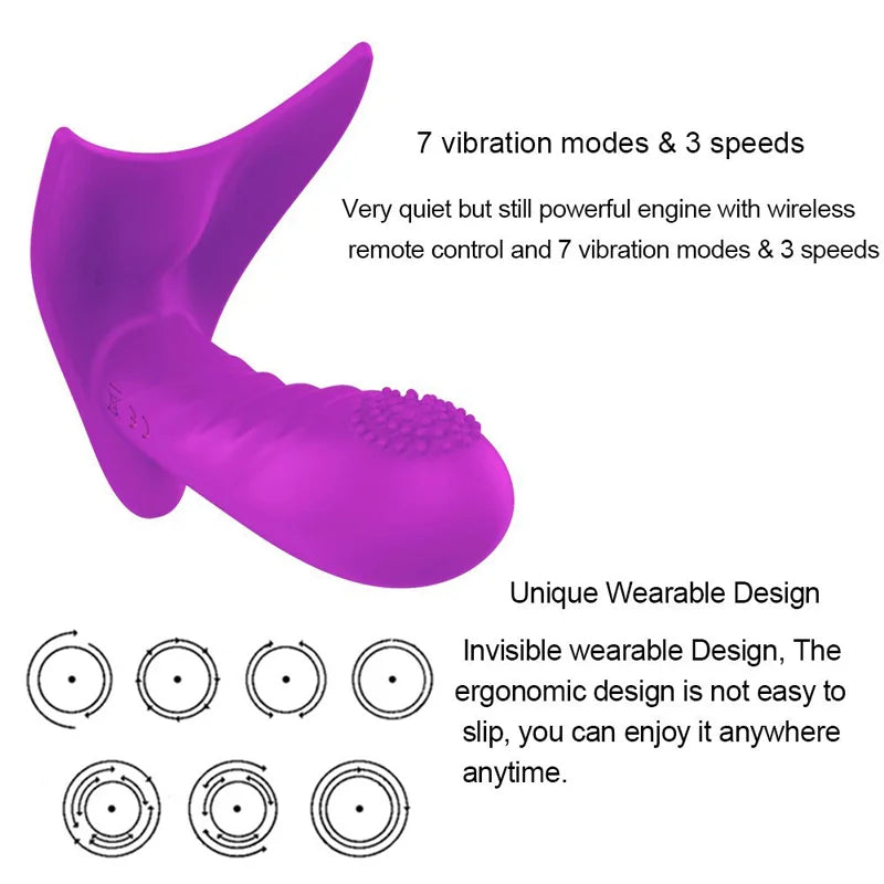 Wearable Dildo Vibrator Wireless Remote Control Stimulate G Spot Clit Masturbator Vagina Massager Adult Sex Toys For Women