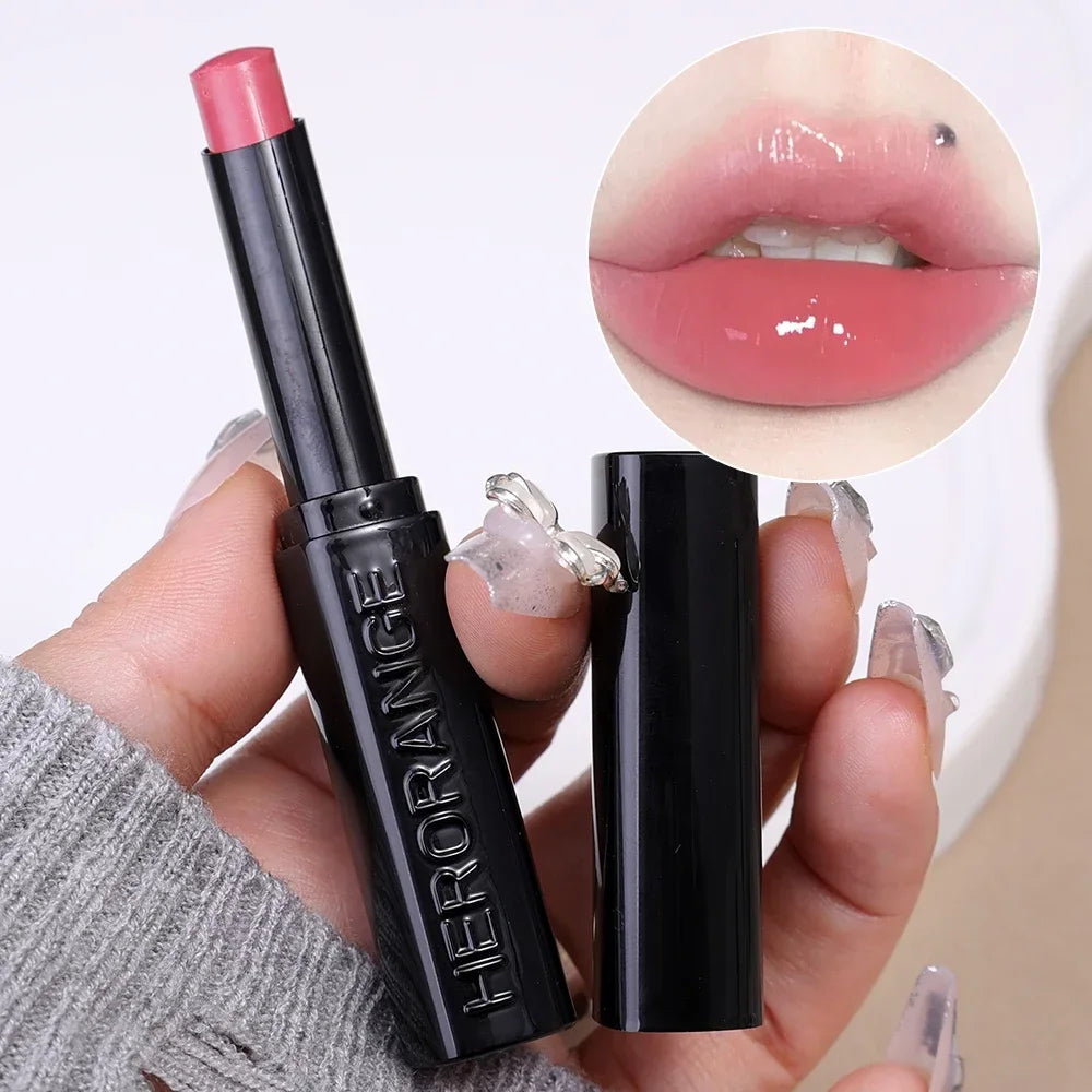 Jelly Mirror Lipstick Makeup Waterproof Non-stick Cup Solid Lip Gloss Clear Lasting Moisturizing Lipstick Pen Korean Cosmetics - Seprincess