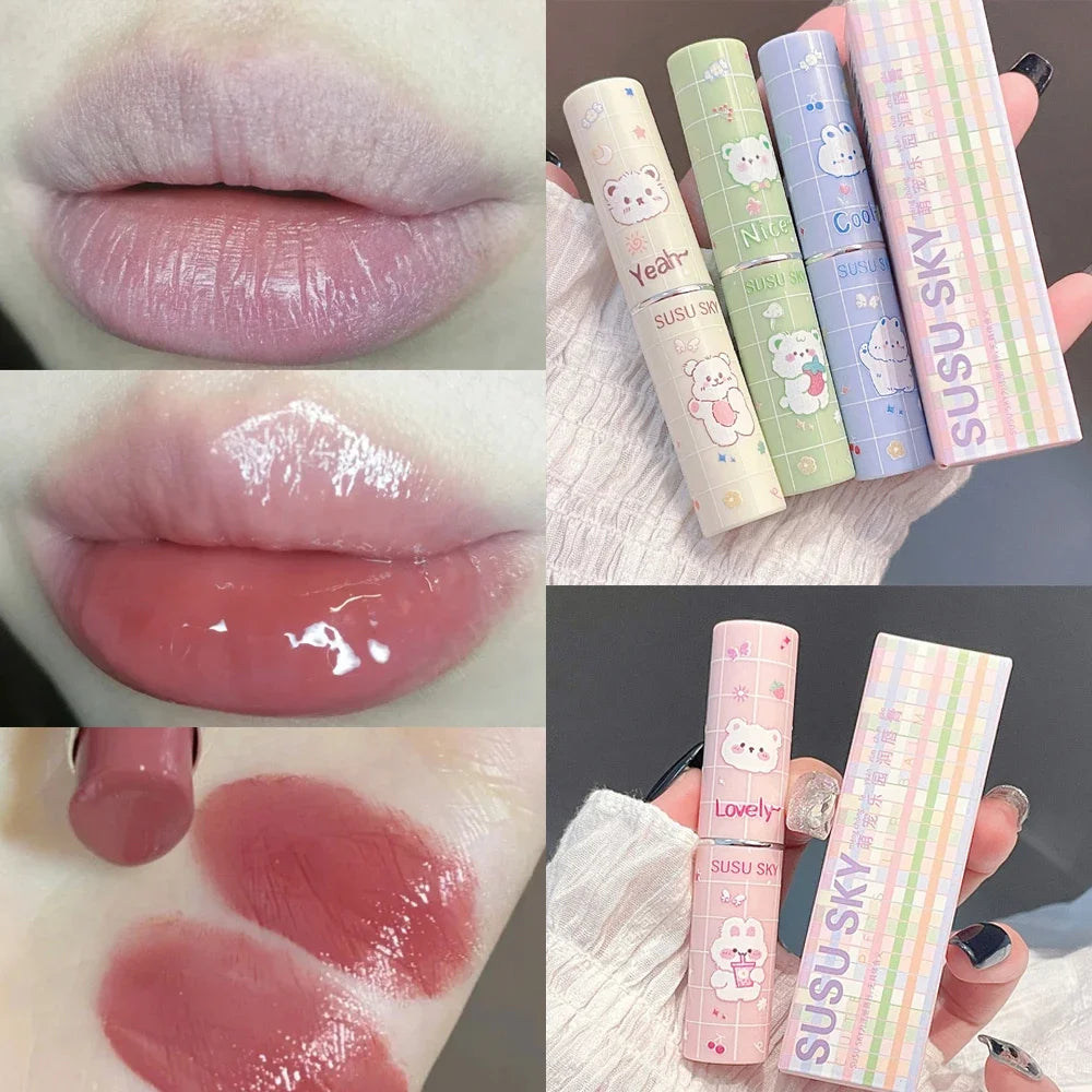 6 Colors Colored Lipstick Moisturizing Lip Gloss Waterproof Long Lasting Not Stick Cup Sexy Lip Tinted Women Beauty Cosmetics - Seprincess