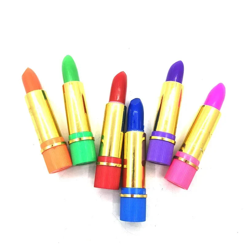 6PCS/Box Lipstick Dark Green Magic Lipgloss Lipstick Long Lasting Waterproof Butterfly Lip Tint Cosmetics Makeup Maquiagem - Seprincess