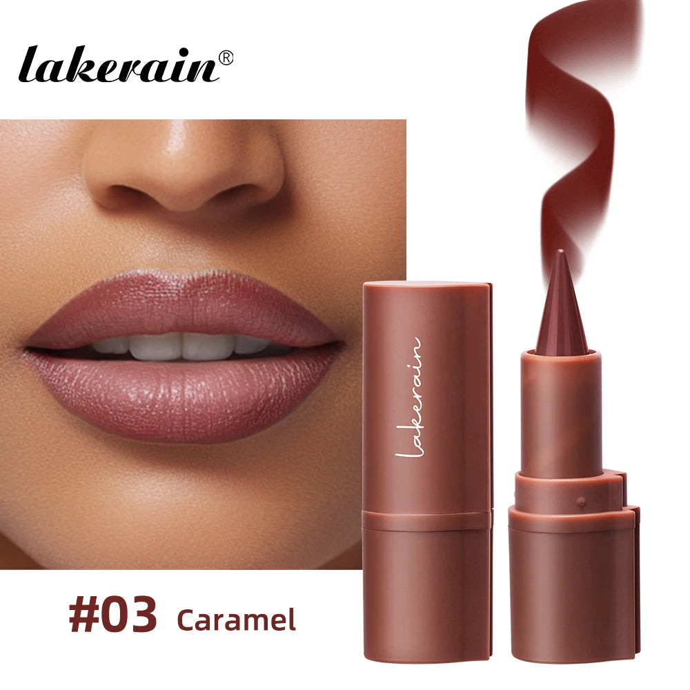 Matte Liner Lipstick Pen Gradient Lip Liner Red Brown Lipsticks Pencil Lasting Waterproof Lip Stick Sexy Women Lip Cosmetics - Seprincess