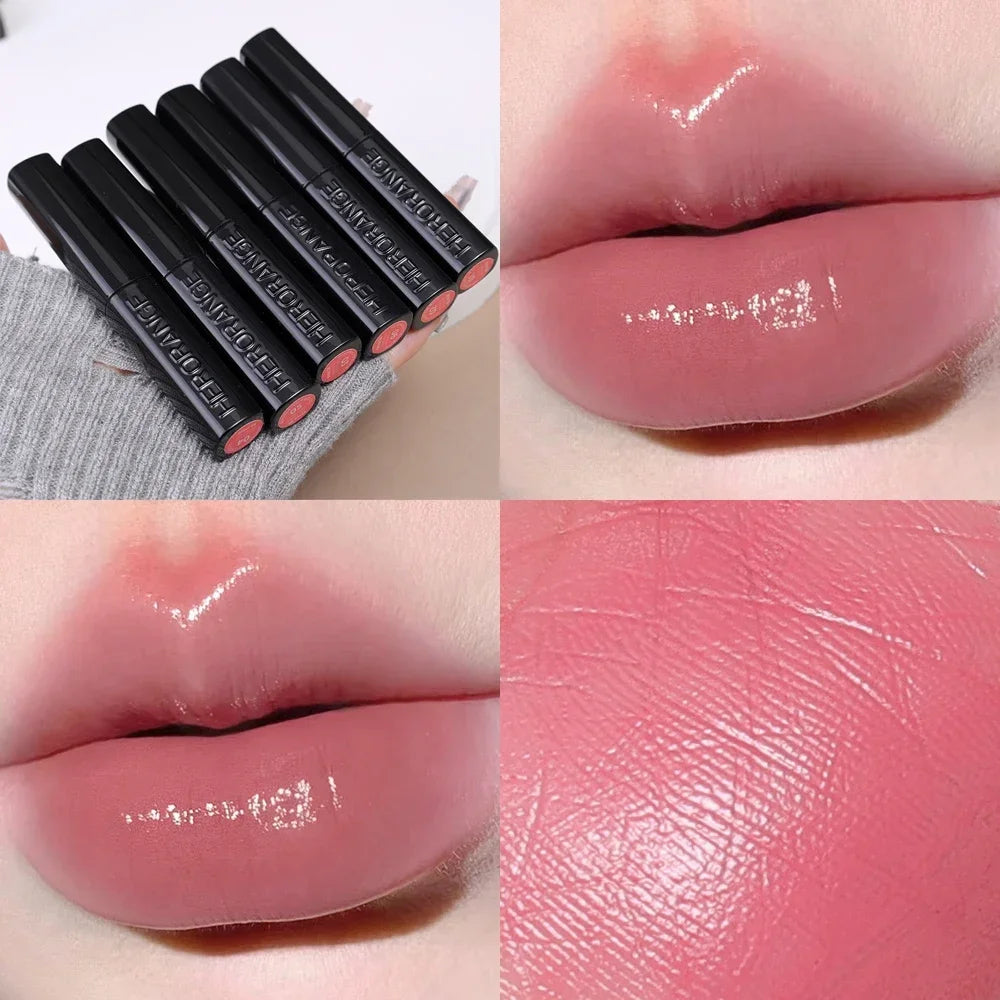 Jelly Mirror Lipstick Makeup Waterproof Non-stick Cup Solid Lip Gloss Clear Lasting Moisturizing Lipstick Pen Korean Cosmetics - Seprincess