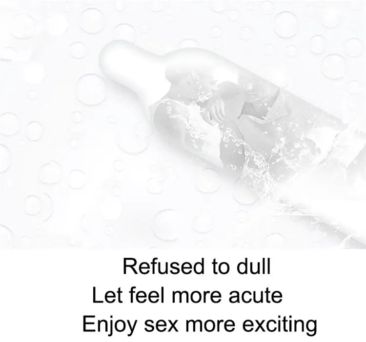 OLO Ultra Thin Condom 0.01 Feeling Penis Sleeve Hyaluronic Acids Rubber Latex Ejaculation Delay Condoms Intimate Sex Toy Product - Seprincess