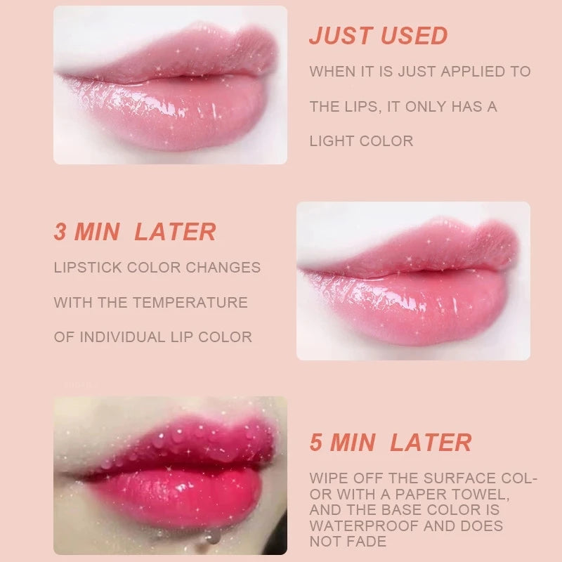 New Squeeze Into Lazy Lipstick Lip-shaped Lipstick Moisturizing Matte Lip Makeup Tint Waterproof Nonstick Cup Lipgloss Korean - Seprincess