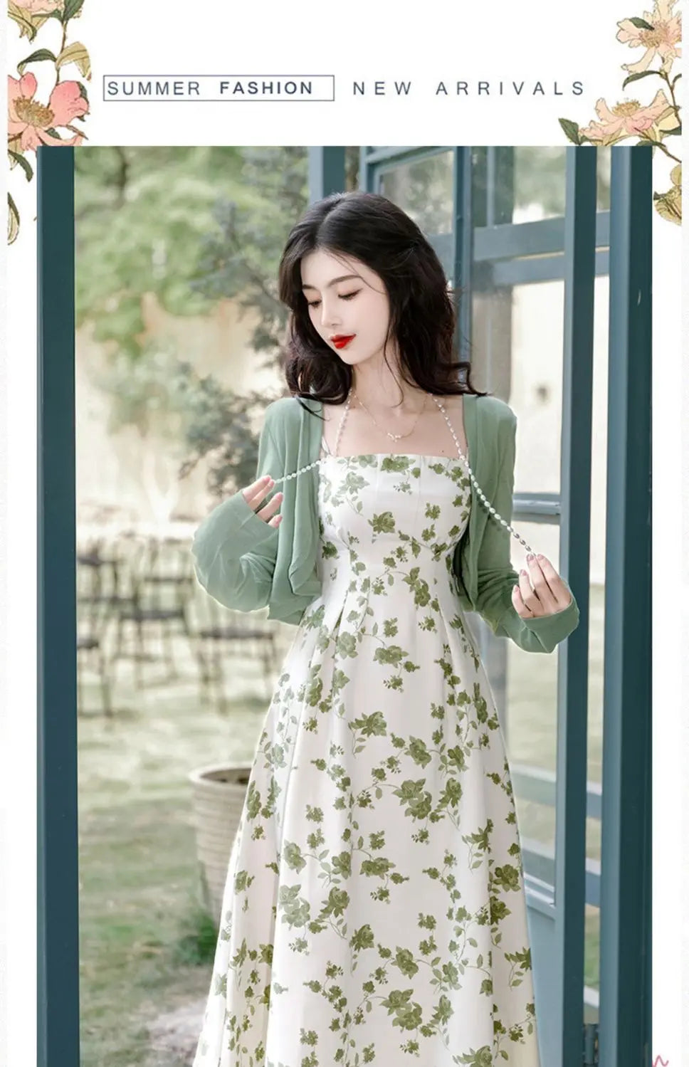 Summer Women Sleeveless Sexy Split Qipao Elegant Print Flower Chinese Dress Retro Traditional Oriental Clothing Cheongsam