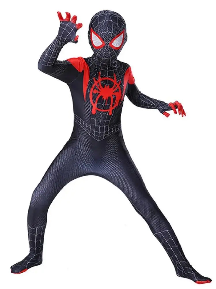 Spiderman Costume Adult Superhero Spider Gwen Miles Morales Spider Man Cosplay Costume Bodysuit Halloween Men Women Costume - Seprincess