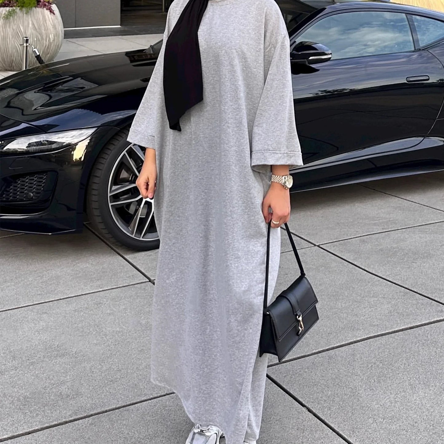 Ramadan Eid Party Dress for Women Muslim Modest Long Dresses Morocco Abayas Vestidos Largos Dubai Arab Robe Islamic Clothing - Seprincess