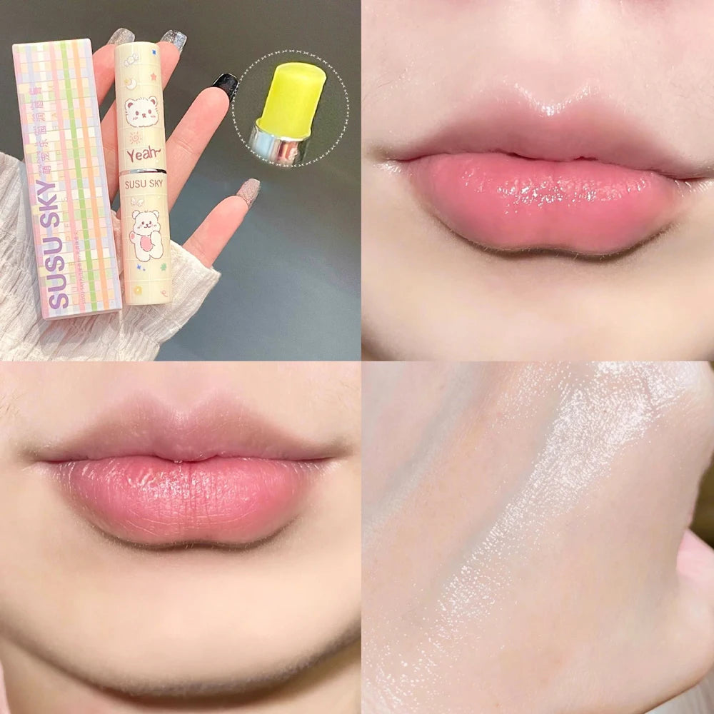 6 Colors Colored Lipstick Moisturizing Lip Gloss Waterproof Long Lasting Not Stick Cup Sexy Lip Tinted Women Beauty Cosmetics - Seprincess