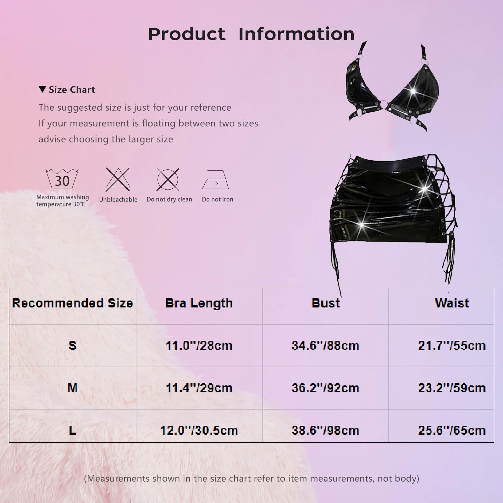 Women's 2Pcs Patent Leather Outfits Halter Neck Backless Bra Crop Tops with Bodycon Skirts Club Wear Rave Dance Party Dresses - Seprincess