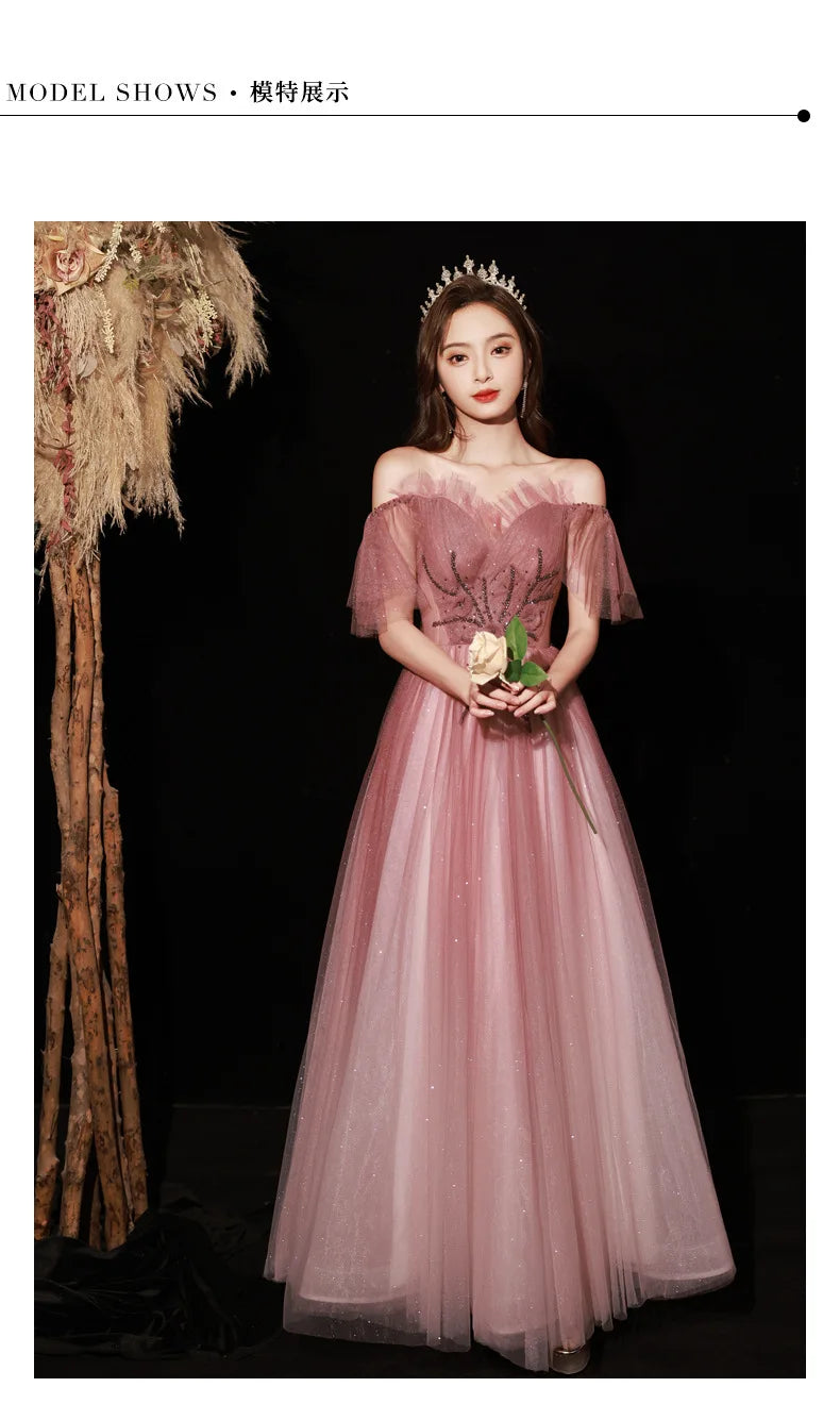 Sharon Happy Evening Dresses 2024 Luxury Dress for Weddings Elegant Formal Dresses Woman Wedding Party Dress Es Ball Gowns Gala - Seprincess