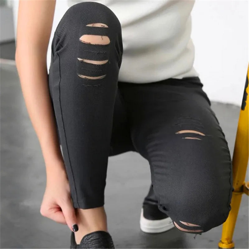 Women Stretchy Skinny Jeans for Short Petite Pull-On Casual Ease Comfort Tummy Control 3XS XXS  2XL 3XL Plus Black Stretch Pants