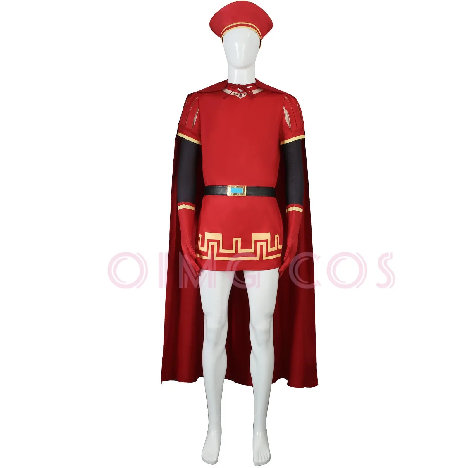 Lord Farquaad Cosplay Costume Shrek Carnival Uniform Wig Anime Halloween Role playing holiday party Costumes Women Game - Seprincess