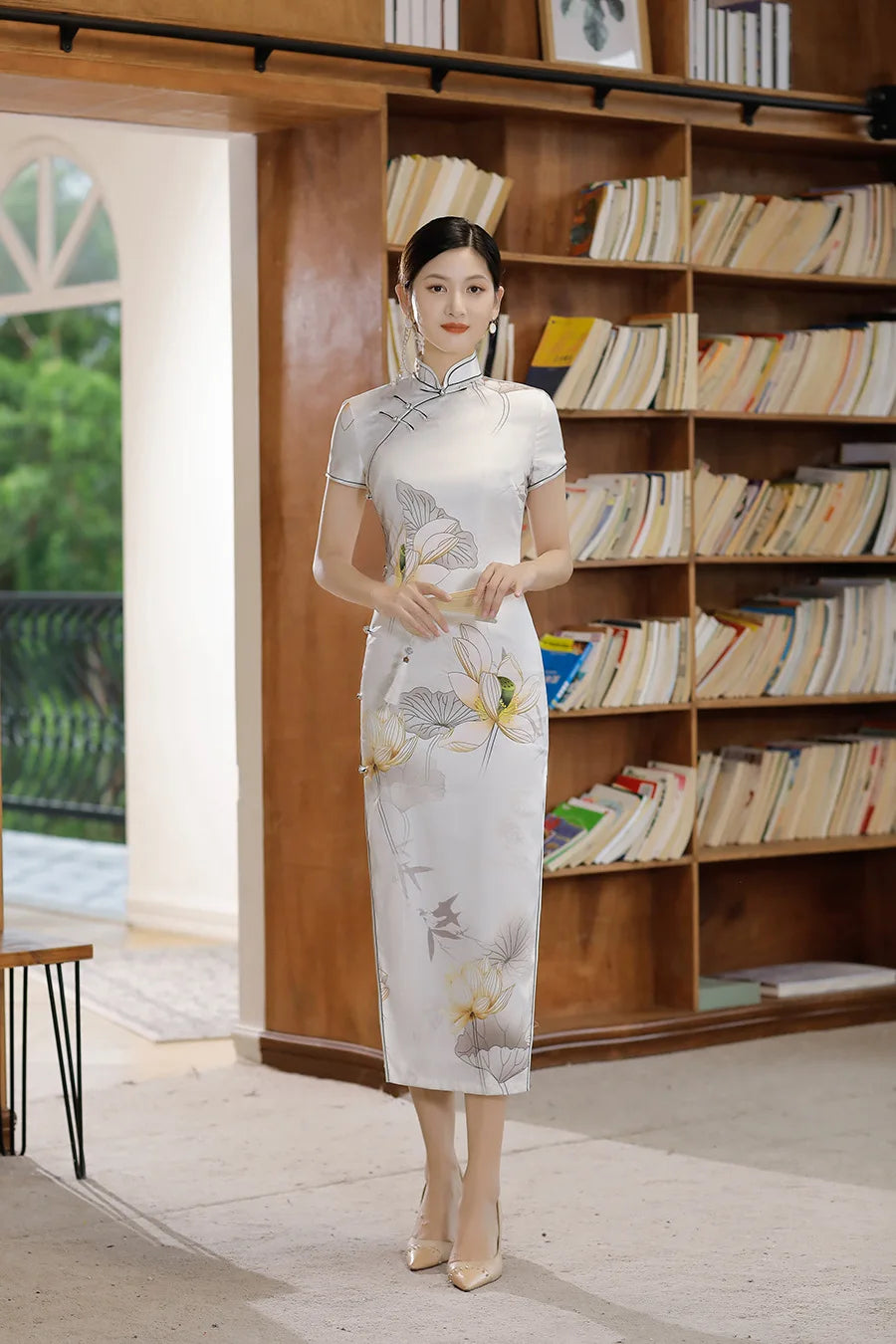 New Women Cheongsam Chinese Traditional Slim Dress Wedding Costume Long Dresses Sexy Qipao Multi Color - Seprincess