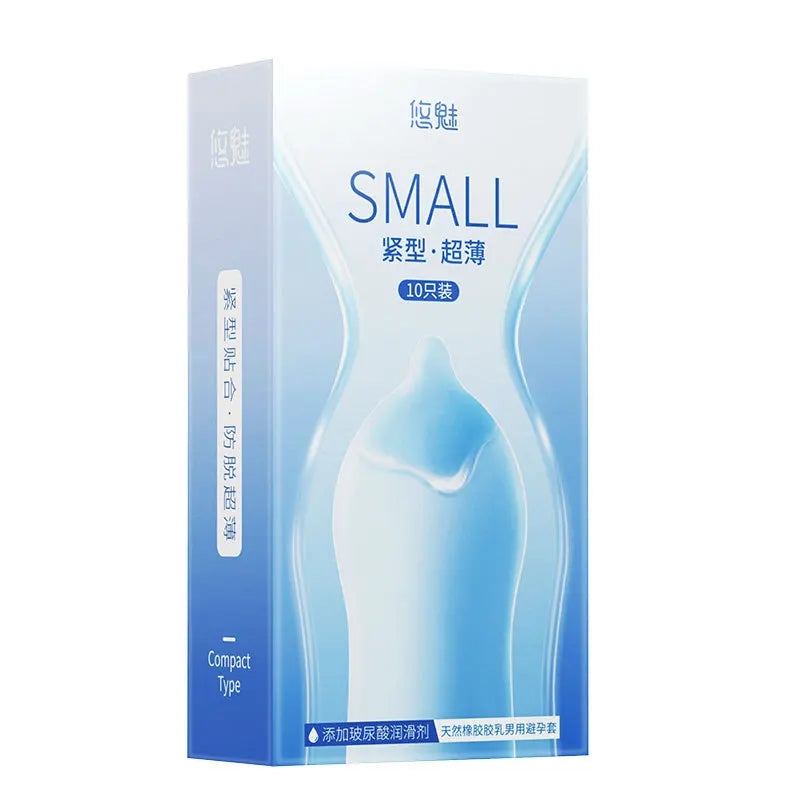 10pcs Small Condom 49mm Tight and Anti Falling Ultrathin Condoms Adult Sex Toys for Men 18+ 성인용품 Sex Shop - Seprincess