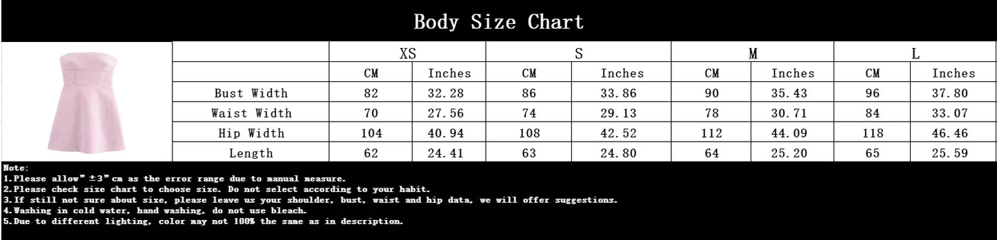 TRAFZA Sweet Sexy Pink Wrap Mini Dress Women's Bow Short Blackless Dress New 2024 Summer Vacation NightClub Party Mini Dress - Seprincess