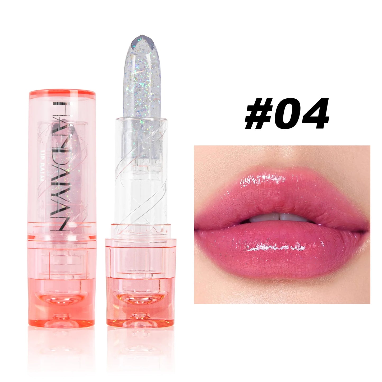 Color Changing Lip Balm Glitter Temperature Lipstick Magic Long Lasting Waterproof Crystal Jelly Lipstick Moisturizer Makeup - Seprincess