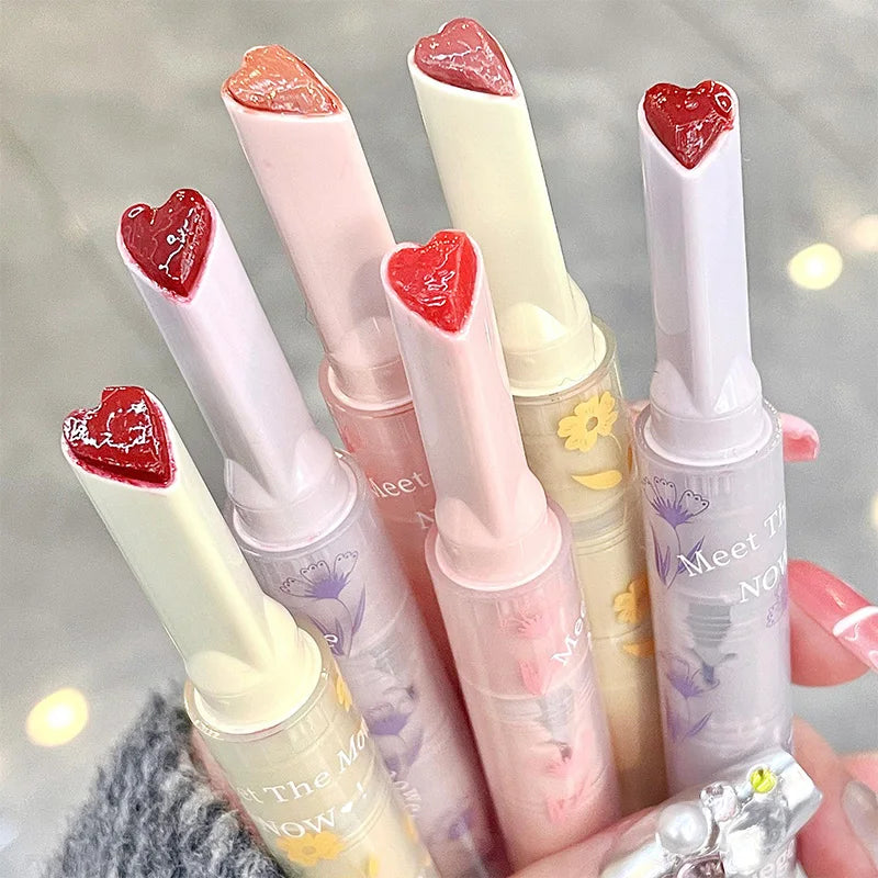 Florettes Jelly Love Lipstick Flower Knows Water Gloss Lip Gloss Non-stick Cup Mirror Lip Tint Cheap Korean Make-up Wholesale - Seprincess