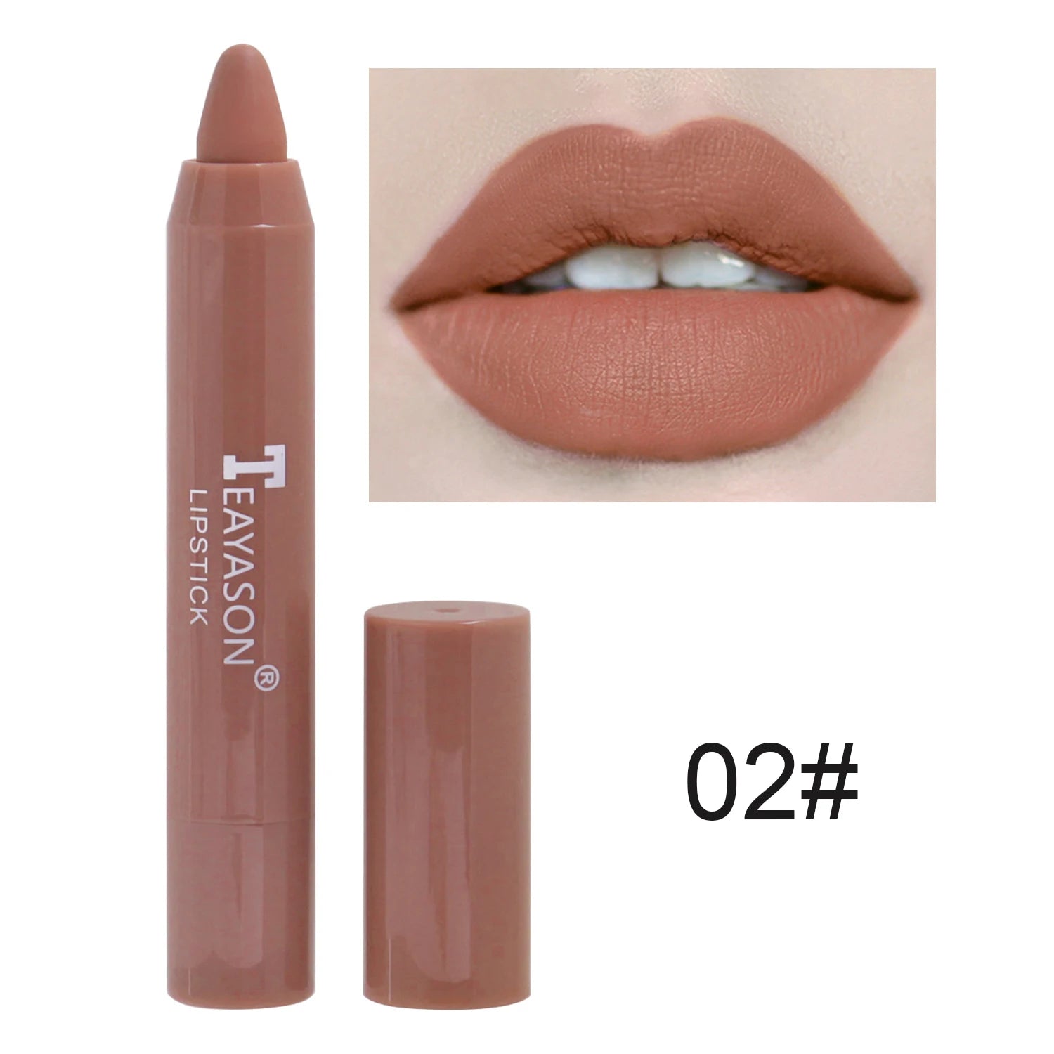 Waterproof Lipliner Pencil Matte Velvet Lip Liner Pen Outline Lip Shape Lipstick Pen Long Lasting Non-stick Cup Makeup Cosmetics - Seprincess