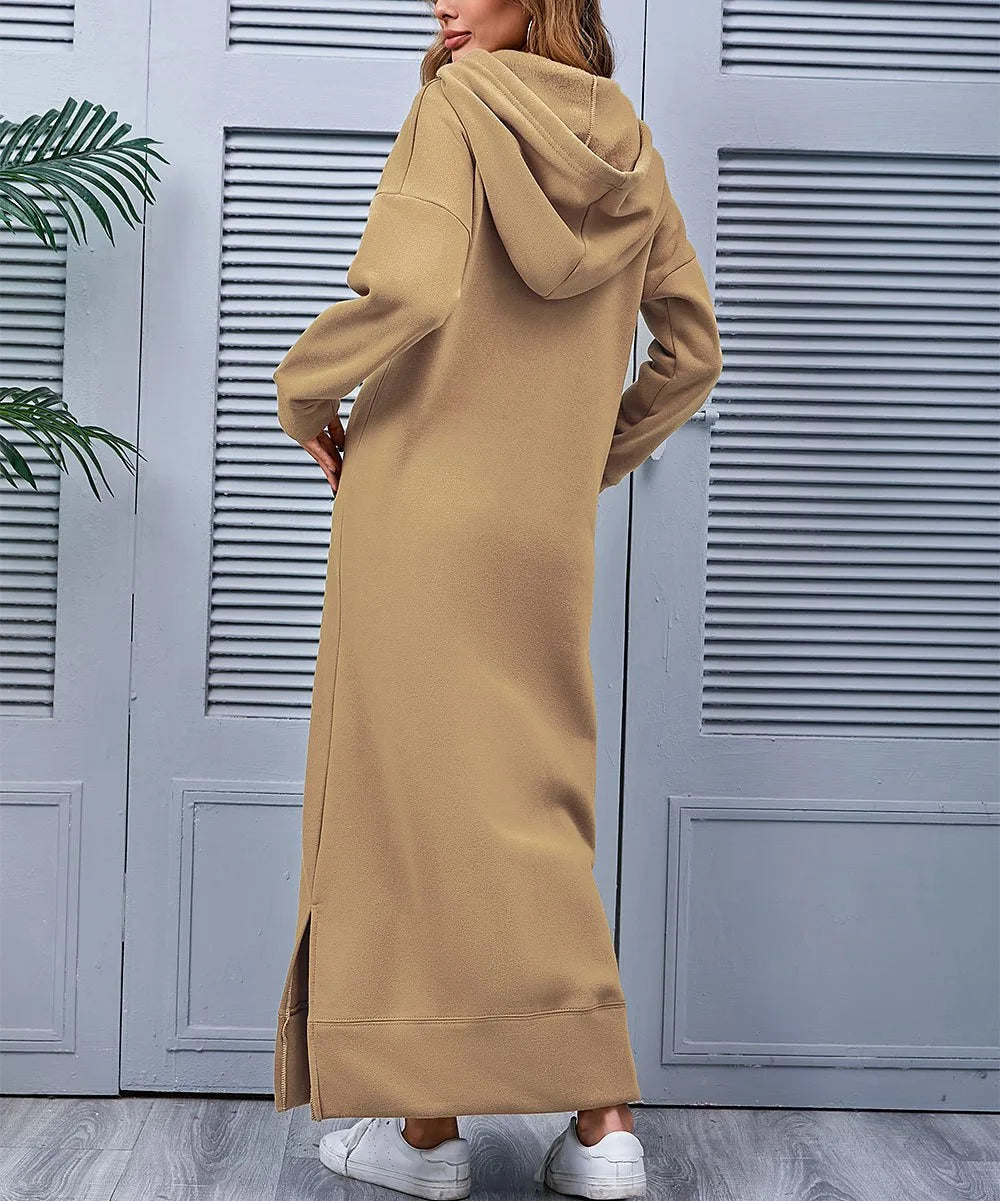 Turkey Hooded Tracksuit Maxi Dress Women Muslim Arab Striped Jogging Sports Long Dress Walk Wear Musulman Islamic Clothing 4XL