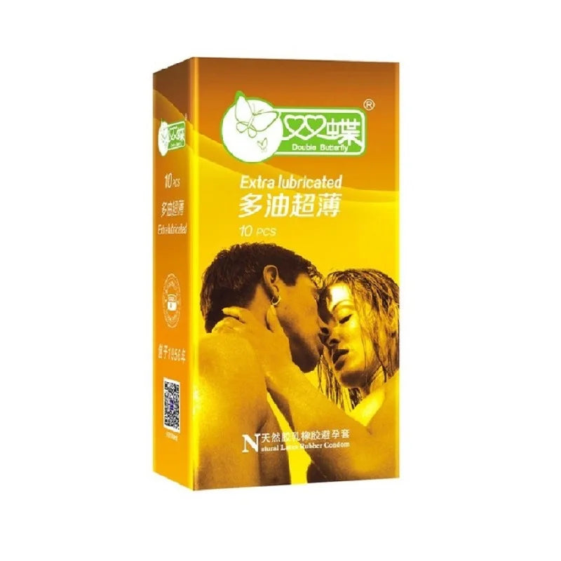 Lubricated Condoms Cock Penis Sleeves For Men Adult Fruit Flavor Smooth Sex Toy Thread Ribbed Passionate Condoms Male Sex Shop - Seprincess