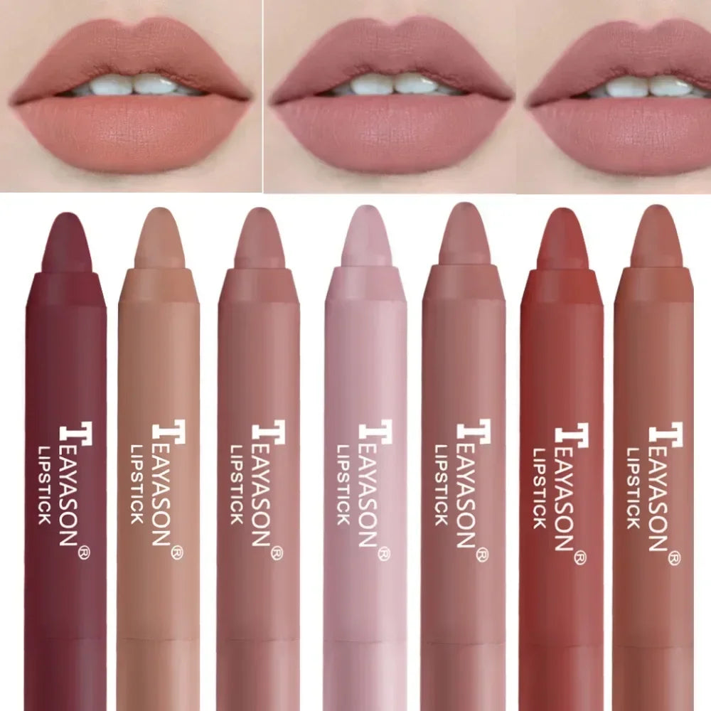 Waterproof Lipliner Pencil Matte Velvet Lip Liner Pen Outline Lip Shape Lipstick Pen Long Lasting Non-stick Cup Makeup Cosmetics - Seprincess