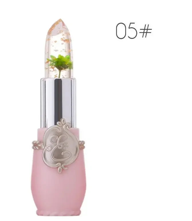 Waterproof Flower LipStick Jelly Flower Transparent Color Changing Lipstick Long Lasting 6 Colors Flower Lipsticks Lip balm - Seprincess