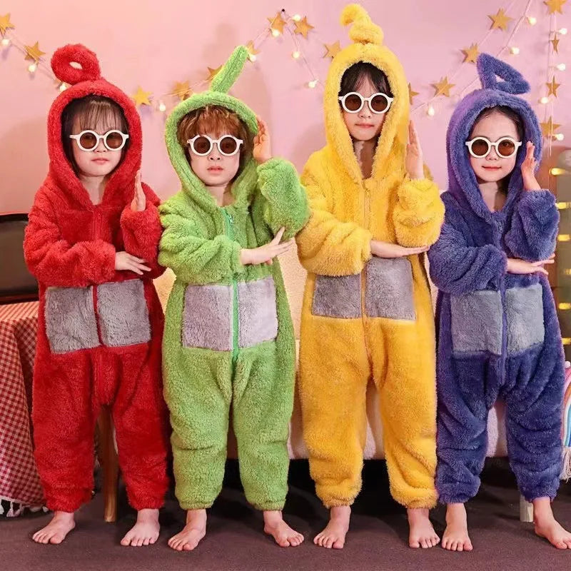 Antenna Baby Cosplay Pajamas For Adults, Children, Boys And Girls, Cute Girls, Winter Thickened Warmth，Cartoon Home Clothing - Seprincess