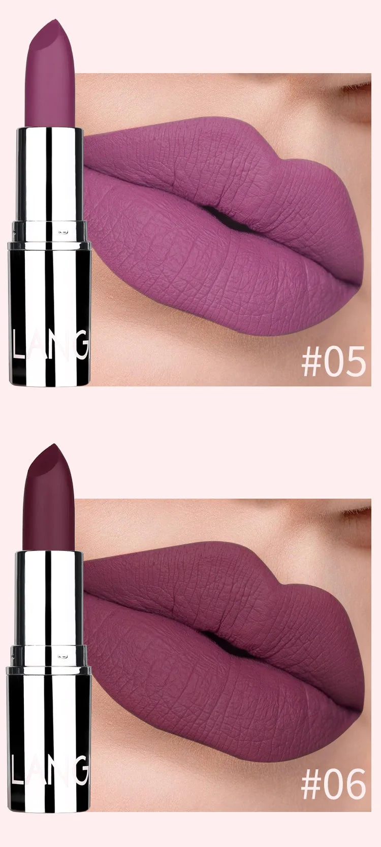 Nude Matte Lipstick Waterproof Long Lasting Non-stick Cup Lip Stick Not Fading Sexy Red Pink Velvet Lipsticks Makeup Cosmetics - Seprincess