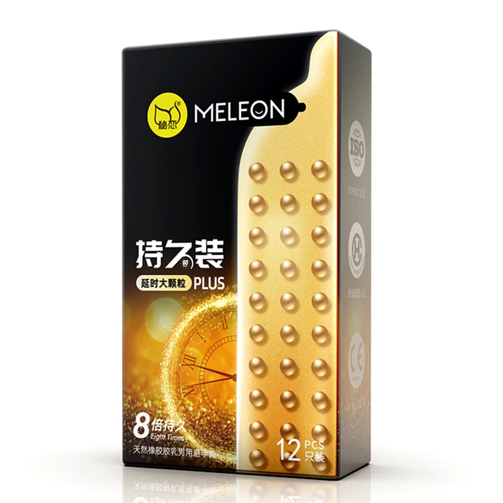 12pcs Female Climax Pleasure Condoms With 9D Point Spikes Men's Condoms Sex Toys G Spot Stimulation Penis Sleeve Adult Supplies - Seprincess