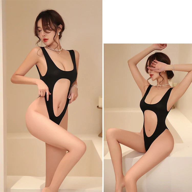 Sex jumpsuit Deep V tight and revealing swimsuit sexy lingеrie sexy for woman sissyfikation Women's pajamas sexy-underwear-woman - Seprincess