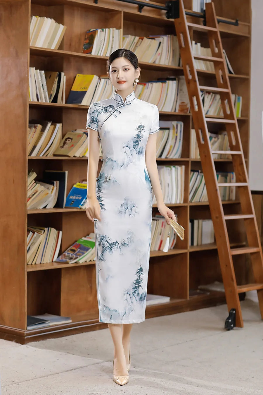 New Women Cheongsam Chinese Traditional Slim Dress Wedding Costume Long Dresses Sexy Qipao Multi Color - Seprincess