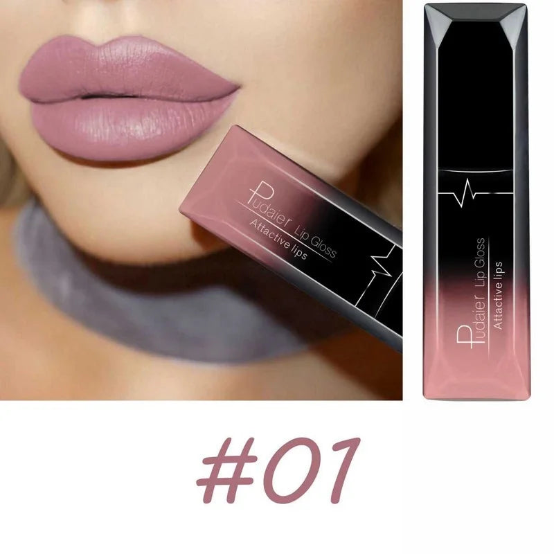 Best Lip Makeup 17 Color Sexy Matte Long Lasting Lipgloss Liquid Lipstick Lip Cream - Seprincess