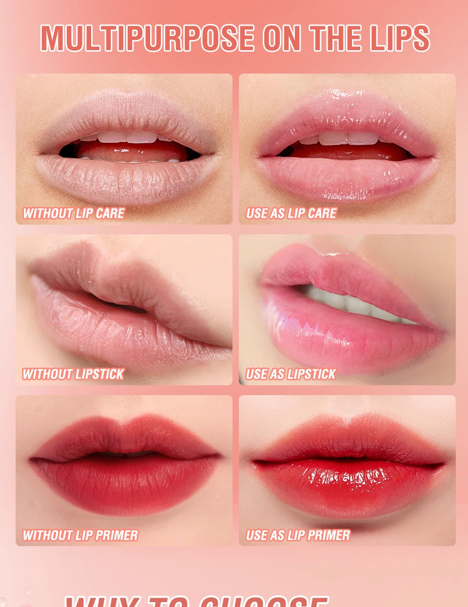 O.TWO.O Color Changing Lipstick Moisturizing Lip Balm Nourising Long Lasting Lip Gloss Natural Beeswax Lip Care Cosmetics - Seprincess