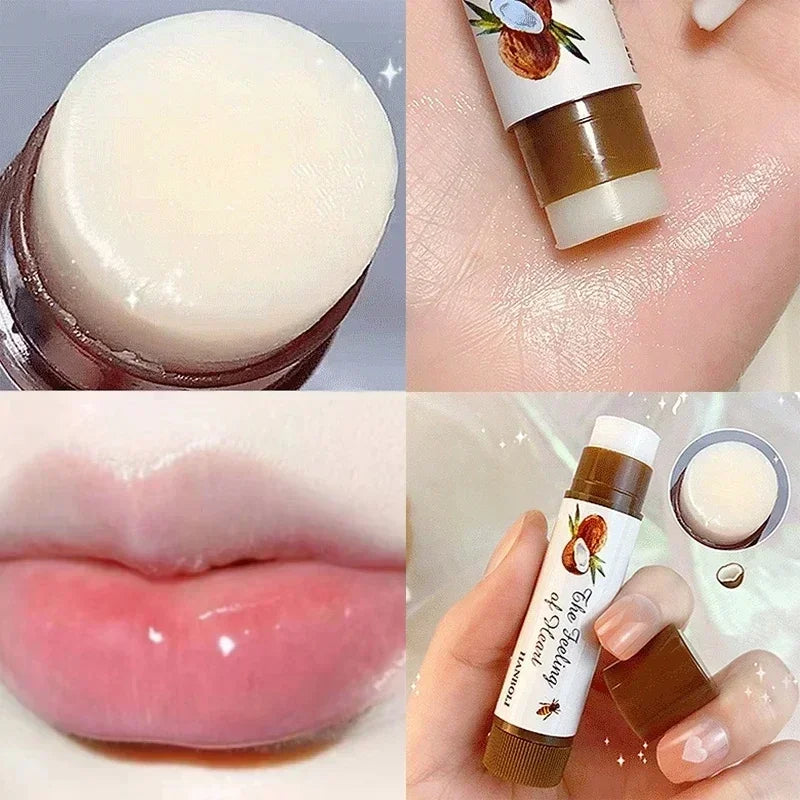 Rose Tea Lip Balm Lipstick Moisturizing Anti-dry Lip Care Cosmetics Anti-cracking Lipstick Colored Hydrating Lip Tinted Makeup