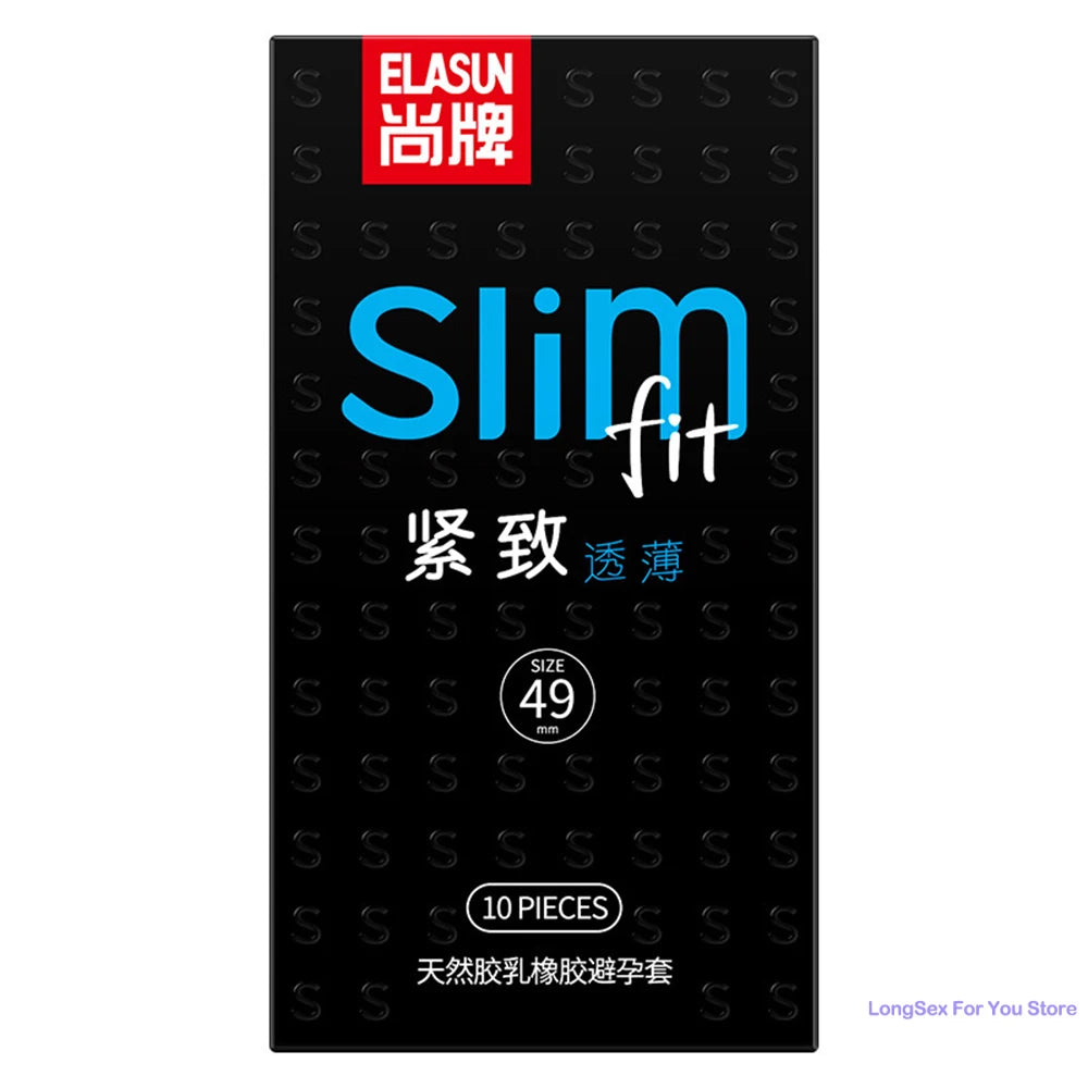 Small Condoms For Men delay ejaculation 49mm Ultra Thin Latex Tight Condom Sleeve for penis Cock for adults 18 prezervatifler - Seprincess