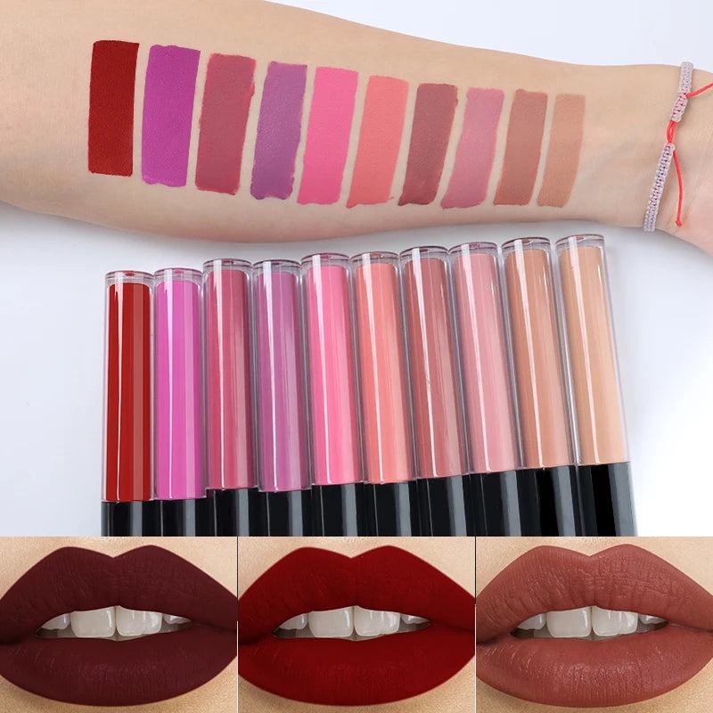 BIVANFE Private Label Cosmetics Long Lasting Matte Lip Stick Vendors Female Beauty Makeup Waterproof Liquid Lipstick - Seprincess