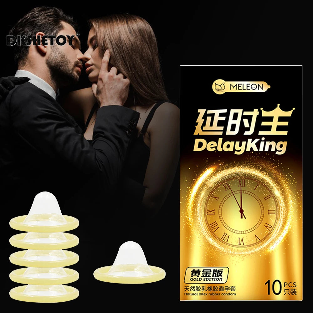 FAMA Male latex Condom adult sex toys long Lasting cock penis sleeve thrusting Clitoris stimulator natural latex rubber condoms - Seprincess