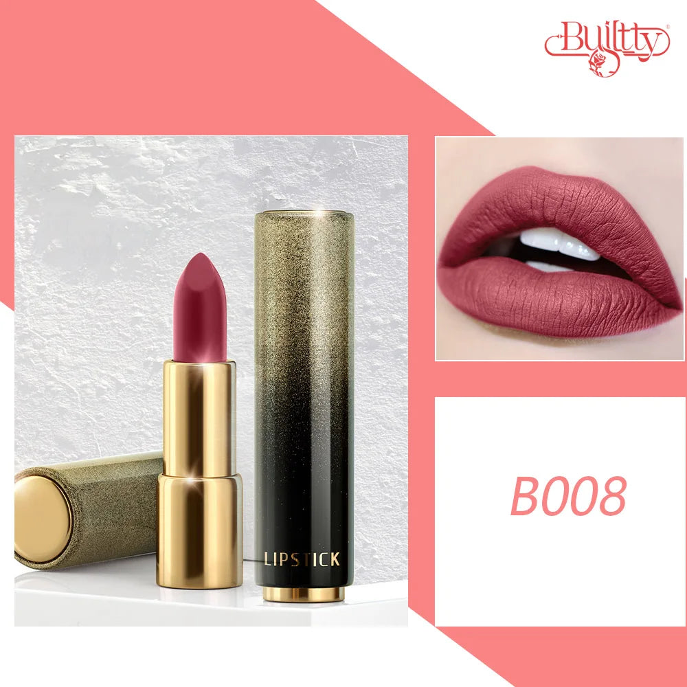 Dropshipping Lipstick Matte Velvet & Glitter Metallic Colors for Glossy Radiant & Full Matte High Pigmented Lipstick Cosmetic