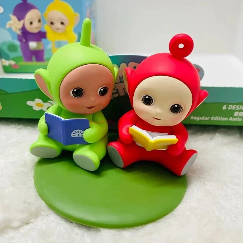 New Teletubbies Companion Series Resin Kit Toy Ornaments Movable Desktop Model Toy Ornament Collect Decor Festival Birthday Gift