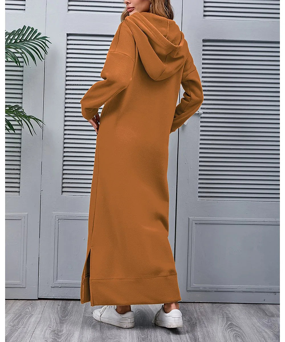 Turkey Hooded Tracksuit Maxi Dress Women Muslim Arab Striped Jogging Sports Long Dress Walk Wear Musulman Islamic Clothing 4XL