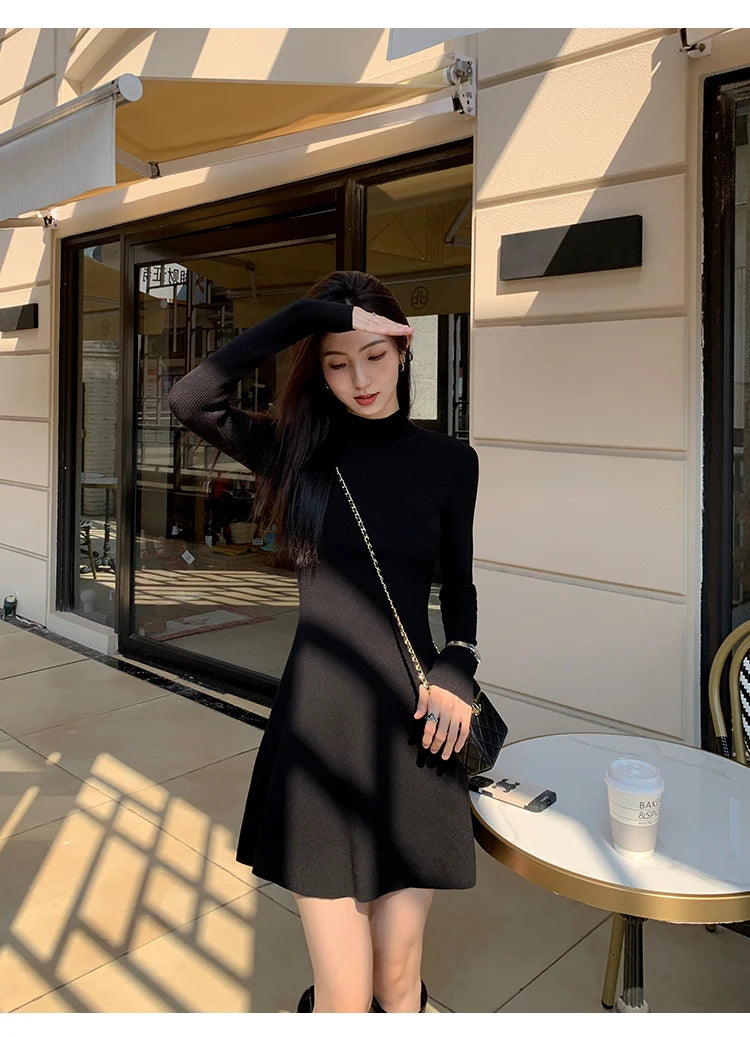 Vestidos Para Mujer Winter Sundress Long Dresses For Women Vintage Dress De Mujer Elegantes Vestido Feminino Traf Official Store