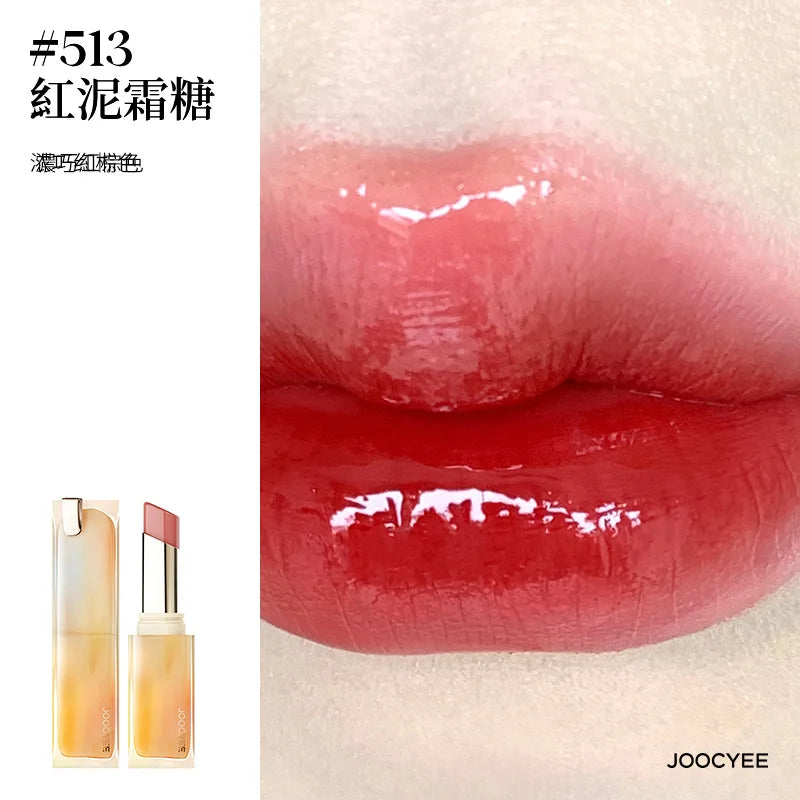 JOOCYEE GLAZED ROUGE Toffee powder mist lipstick whitening water light film-forming lipstick