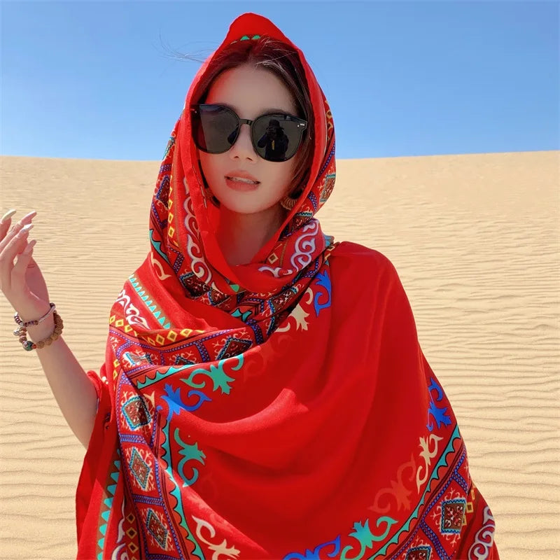 17 Styles 90x180cm Travel Beach Sunscreen Scarve Bikini Large Shawl Sarong Wrap Scarf Women Brazilian Swimsuit Bathing Cover-ups