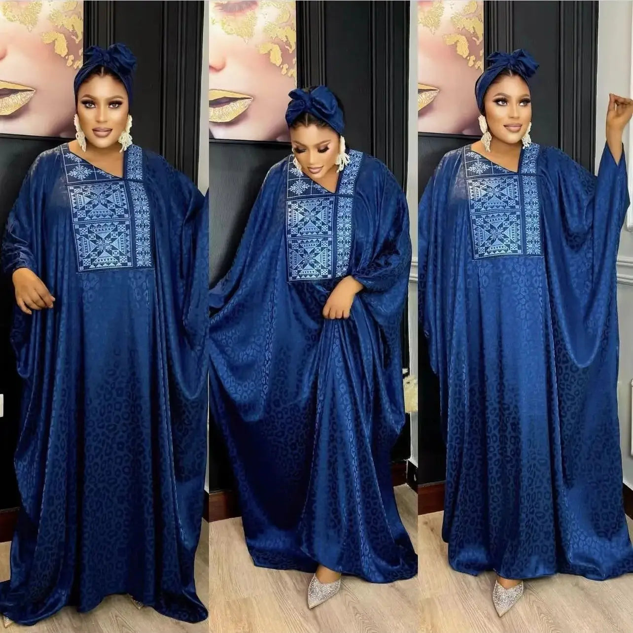 Abayas For Women Dubai Luxury 2024 African Muslim Fashion Dress Caftan Marocain Evening Party Dresses Boubou Robe Djellaba Femme - Seprincess