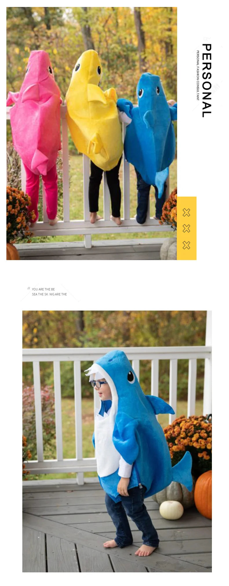 New Arrival Child Unisex Toddler Family Shark Cosplay Costume Halloween Carnival Party For Kids Costumes 3 Colors Avaiable - Seprincess