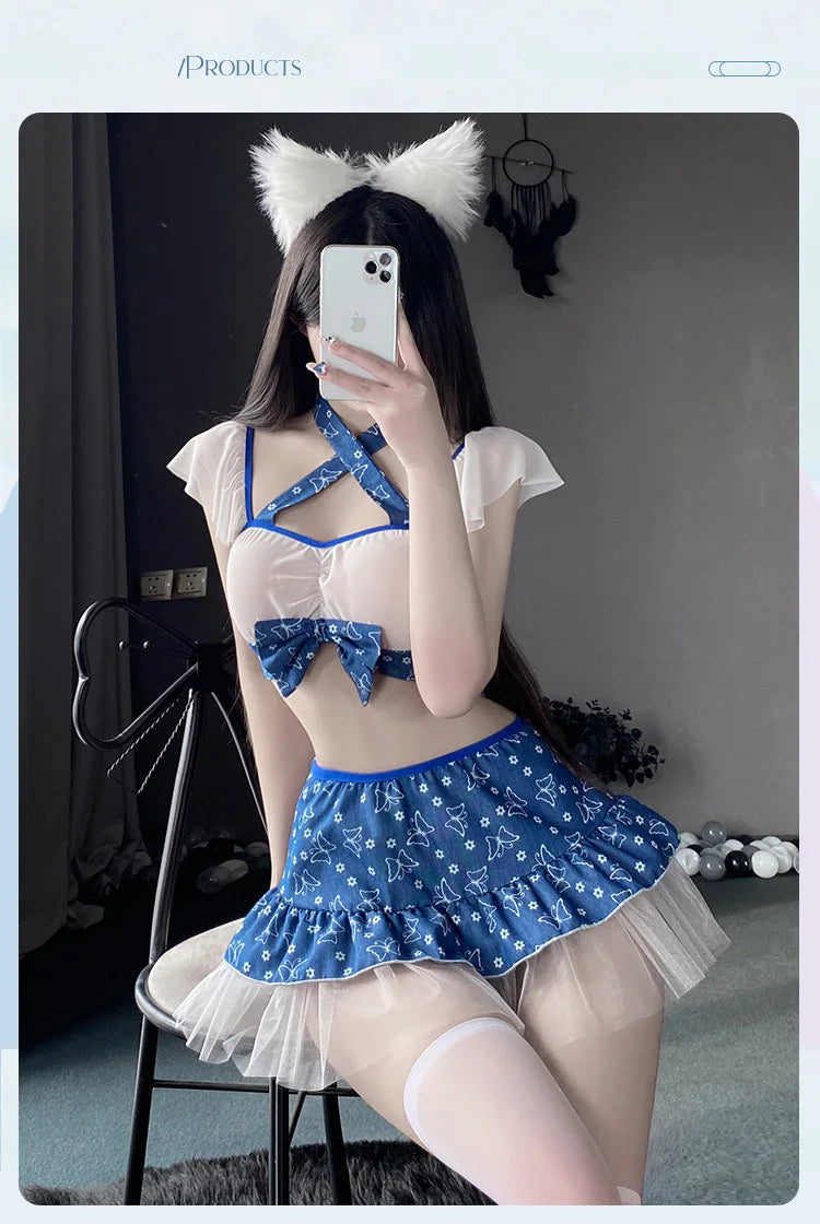 Dress Kawaii Japanese Uniform Skirt dress for ladies 60 years formal dresses woman Woman clothing xxx fetish sexy lingere outfit - Seprincess