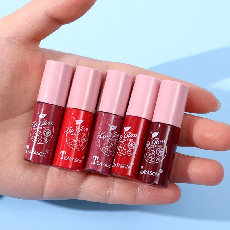 Moisturizing Glitter Lip Gloss Long Lasting Sexy Plumper Pearl Jelly Liquid Lipstick Shiny Mirror Lips Tint Lips Makeup Cosmetic - Seprincess